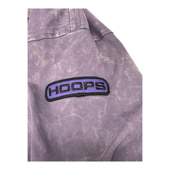 Nike Force Hoops Dri-Fit Hoodie Sweatshirt Men's XL Purple Acid Wash DH6808-553 - Picture 7 of 9